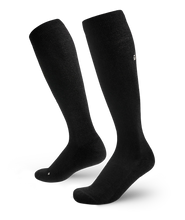 Load image into Gallery viewer, Outway - Merino Knee High Compression Socks Black