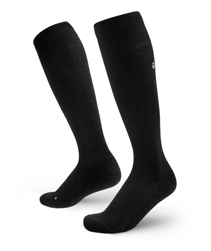 Outway - Merino Knee High Compression Socks Black