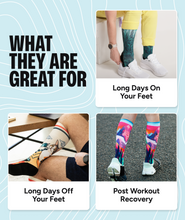 Load image into Gallery viewer, Outway - Flagship Knee High Compression Socks Black