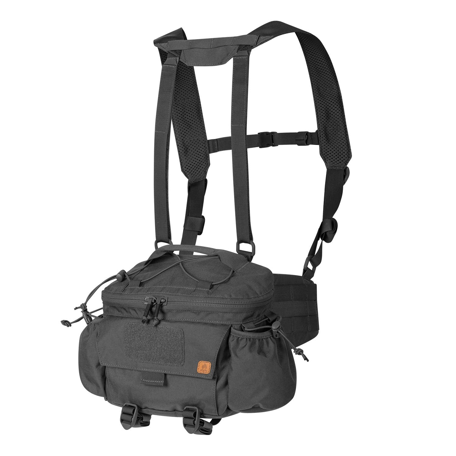 HELIKON-TEX Tactical Foxtrot Mk2 Belt Rig Vest Chest Loaded Bag - Earth Brown Clay, 5.5L